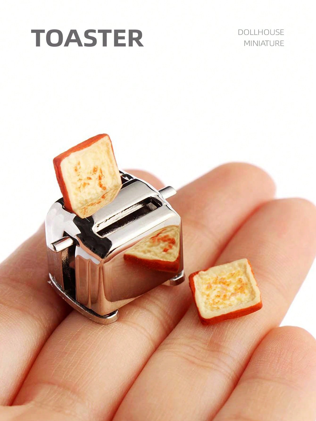 Bread Maker Machine - Miniaturowy toster do domku dla lalek