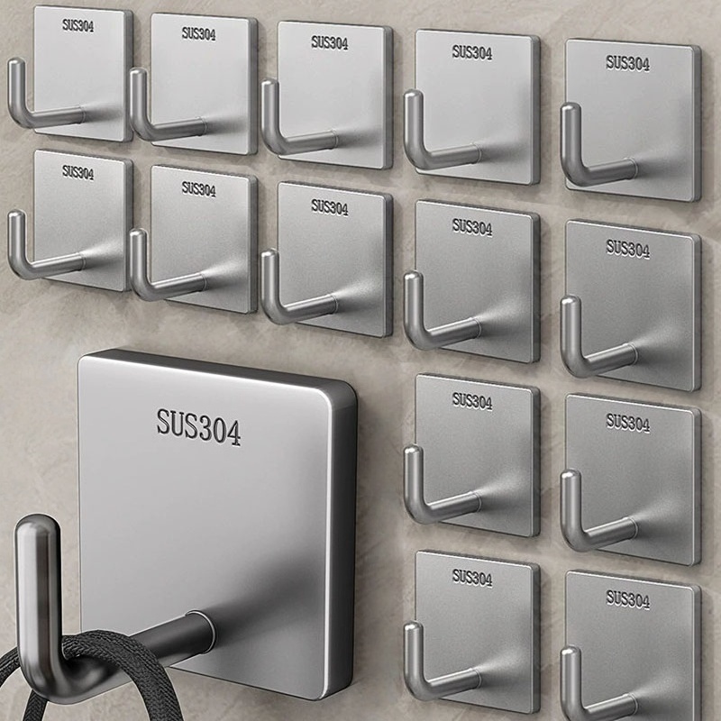 Kitchen Appliances Holder - Wytrzymały haczyk samoprzylepny ze stali nierdzewnej