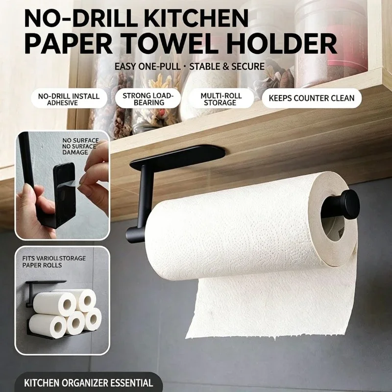 Kitchen Appliances Holder - Uchwyt na rolkę papieru, wieszak na