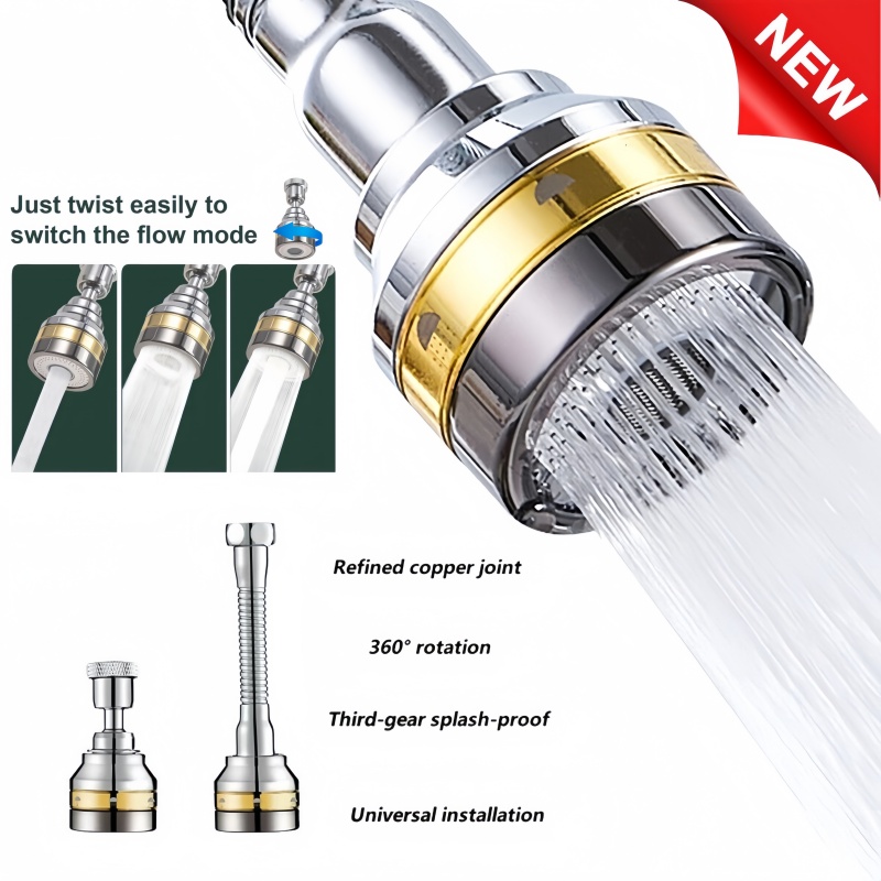 Kitchen Appliances Offers - 3 Tryby Regulacji Mosiężny Perlator do