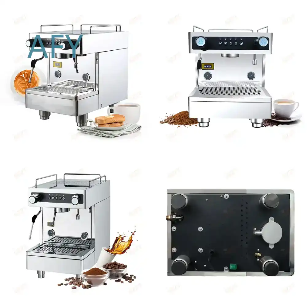 Espresso Machine Semi Auto - Hurtowy ekspres do kawy 6L, komercyjny,