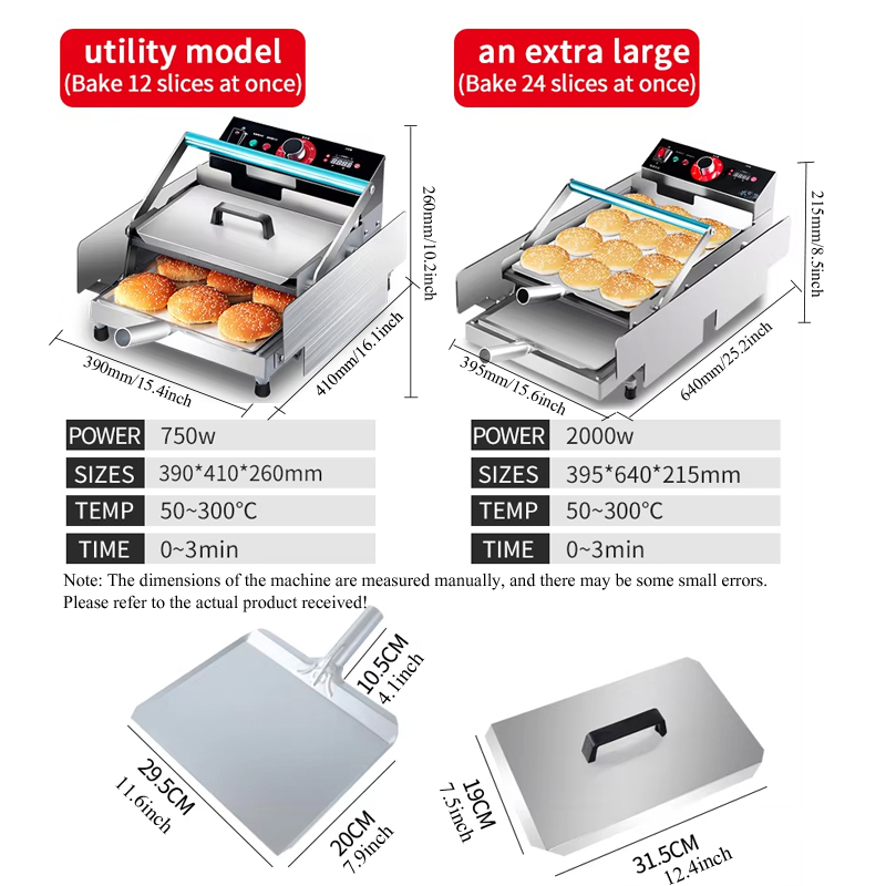 Elektryczny opiekacz do burger – Bread Maker Machine recenzja i cena