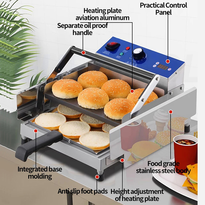 Elektryczny opiekacz do burger – Bread Maker Machine recenzja i cena
