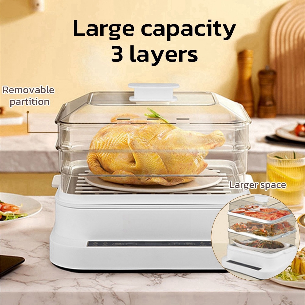 Inteligentny parowar elektrycz – Kitchen Appliances Electric recenzja i cena