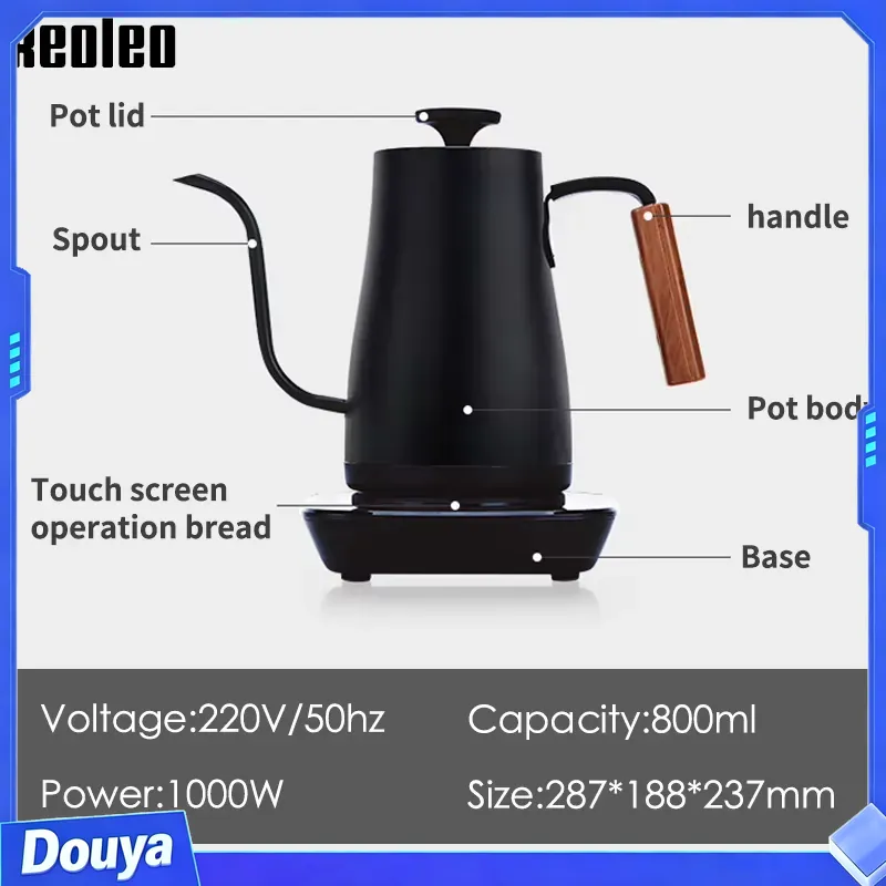 Czajnik do kawy XEOLEO z wąską – Electric Kettle Gooseneck recenzja i cena