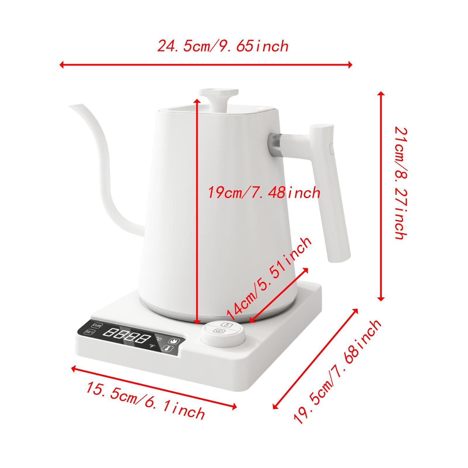 Elektryczny czajnik z giętką w – Electric Kettle Gooseneck recenzja i cena