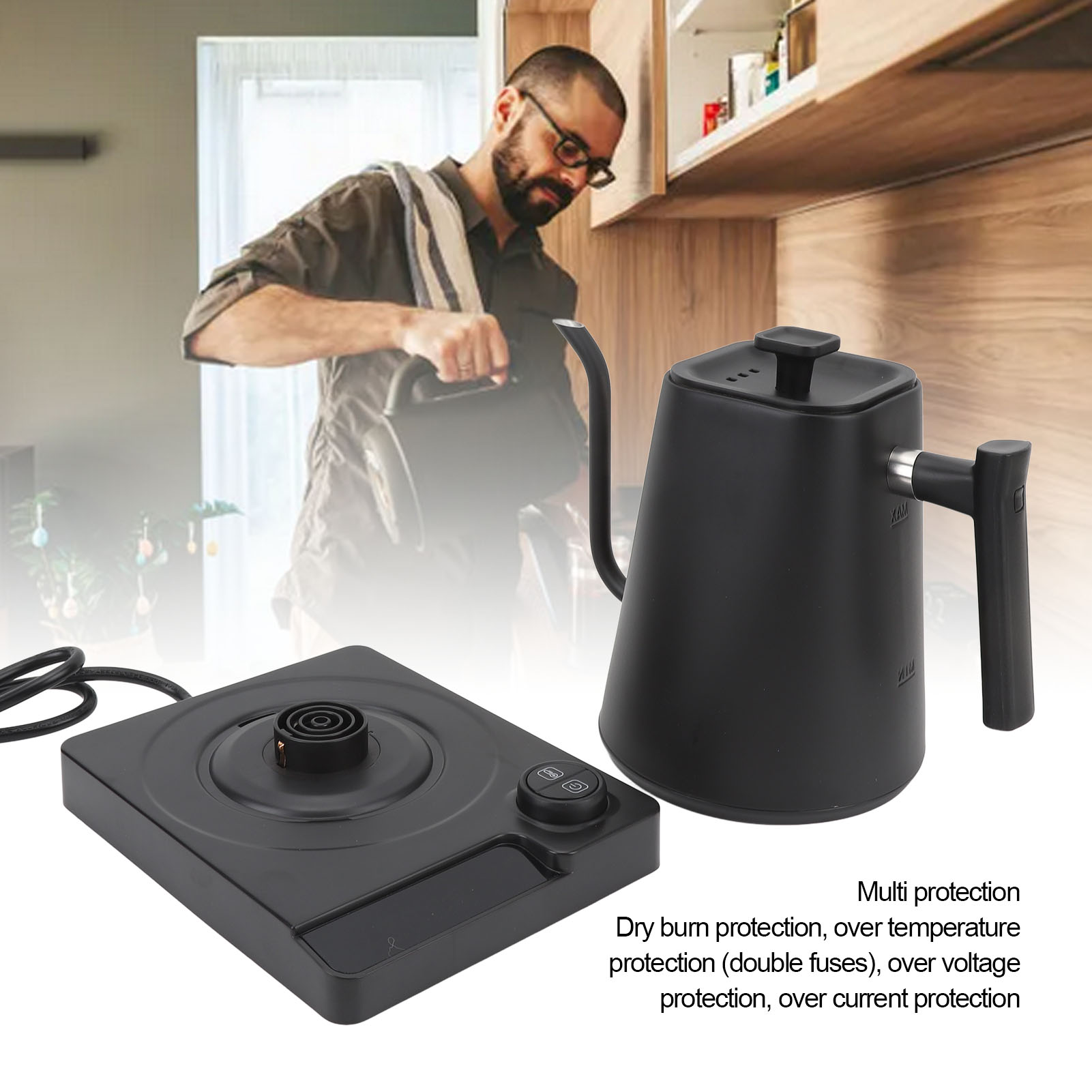 Elektryczny czajnik do zaparza – Electric Kettle Gooseneck recenzja i cena