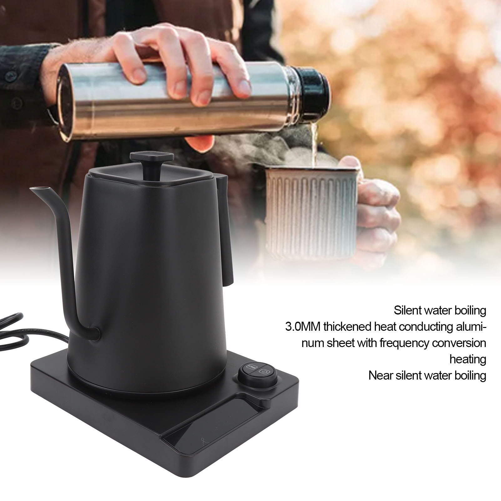 Elektryczny czajnik do zaparza – Electric Kettle Gooseneck recenzja i cena