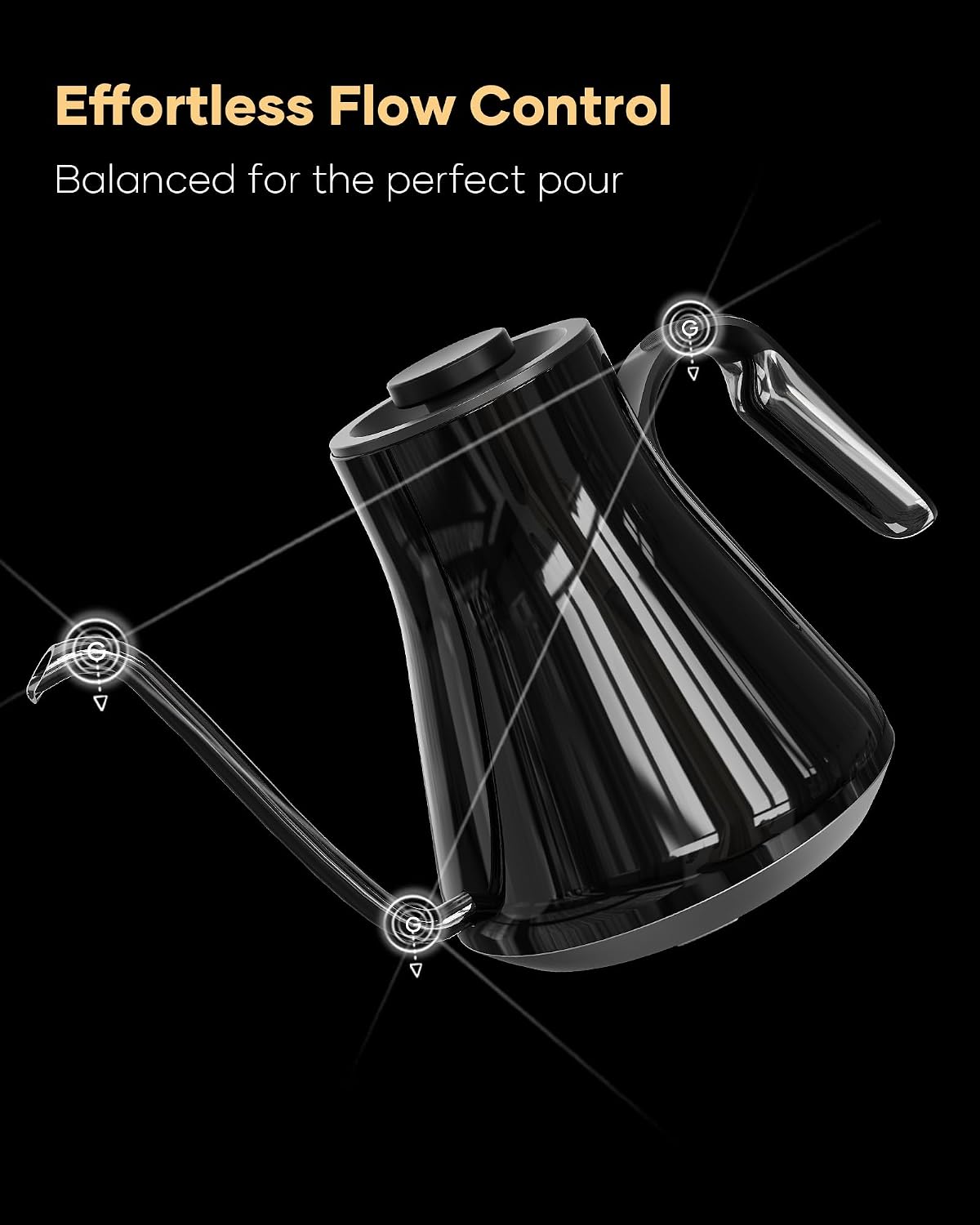 Czajnik elektryczny z wężowym  – Electric Kettle Gooseneck recenzja i cena