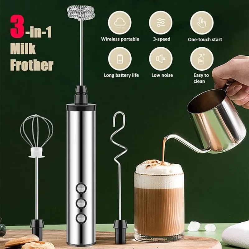 Elektryczny trzepak do mleka 3 – Kitchen Appliances Integrated recenzja i cena