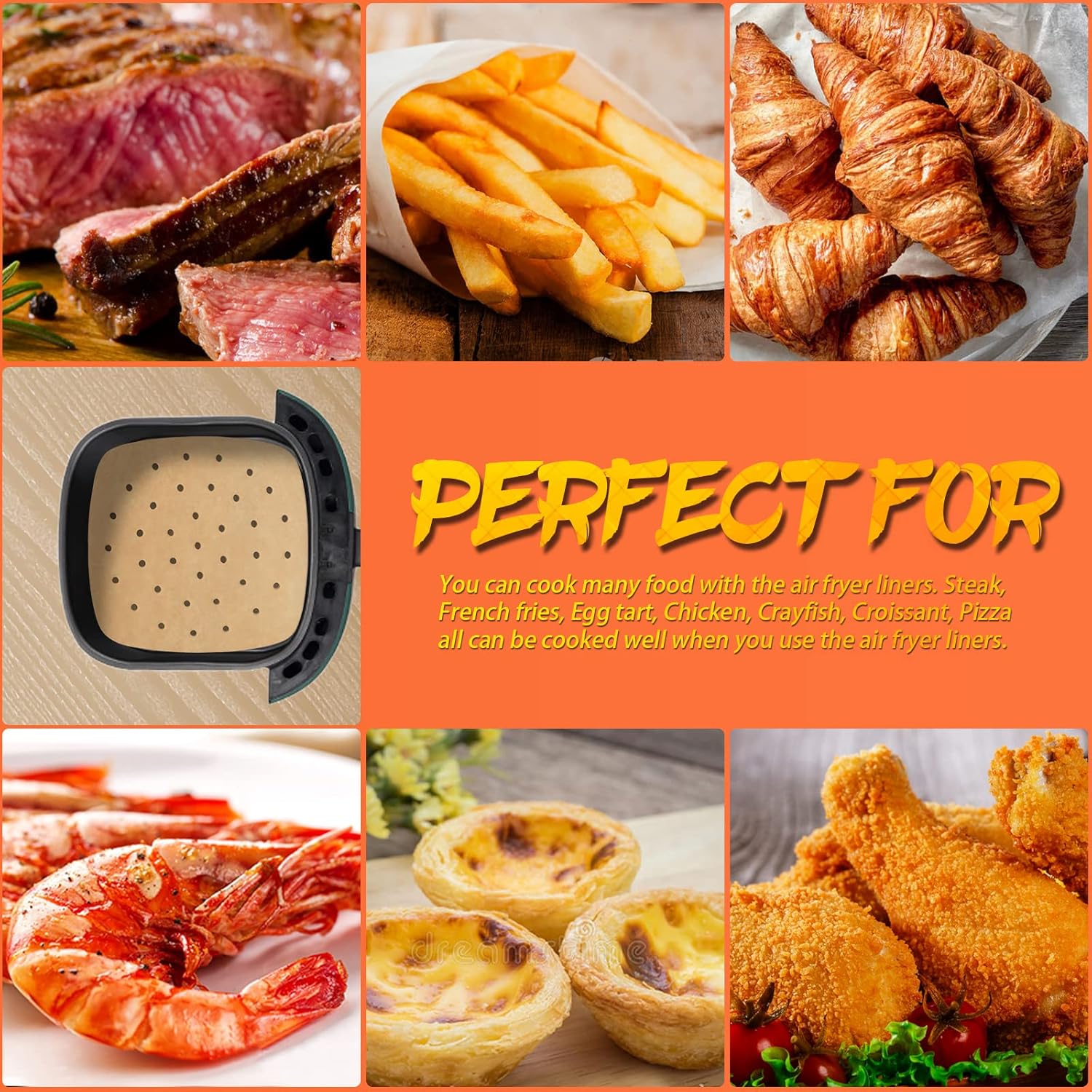 100 szt. 23cm XXL Kwadratowy P – Air Fryer 5L Digital recenzja i cena