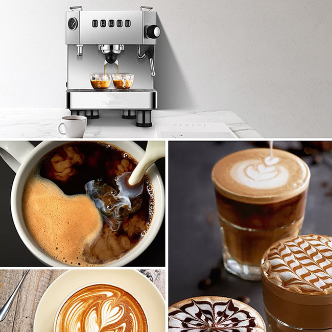 Klasyczna włoska półautomatycz – Espresso Machine Semi Auto recenzja i cena