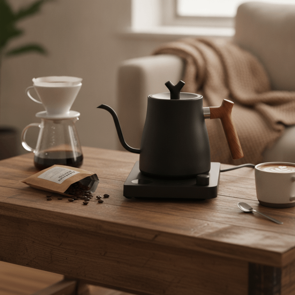 Czajnik elektryczny z wężem o  – Electric Kettle Gooseneck recenzja i cena
