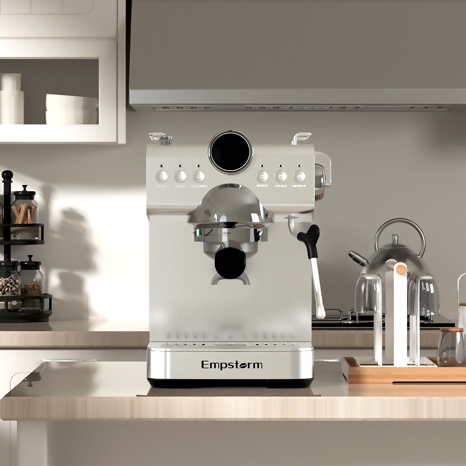 Empstorm CB1 Elektryczna, nowo – Espresso Machine Semi Auto recenzja i cena