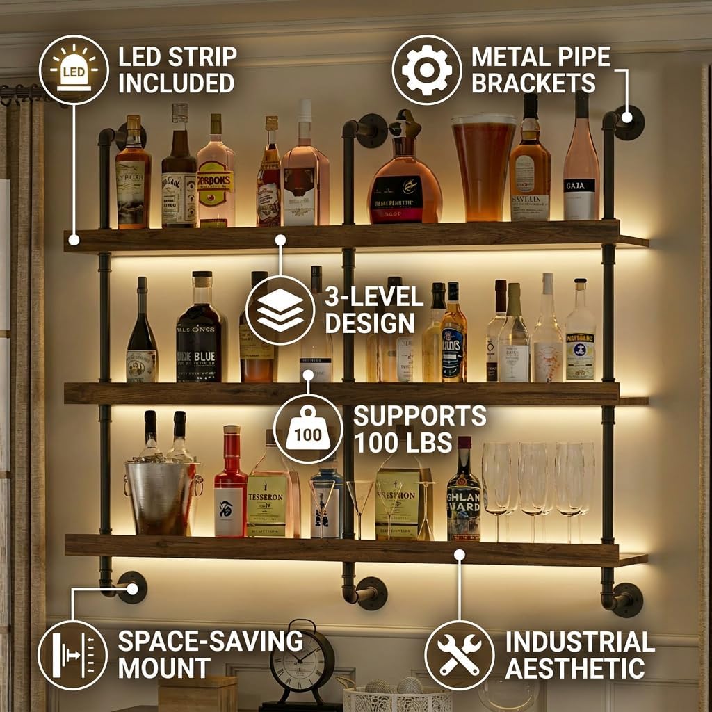 Półka na wino do montażu na śc – Kitchen Appliances Holder recenzja i cena