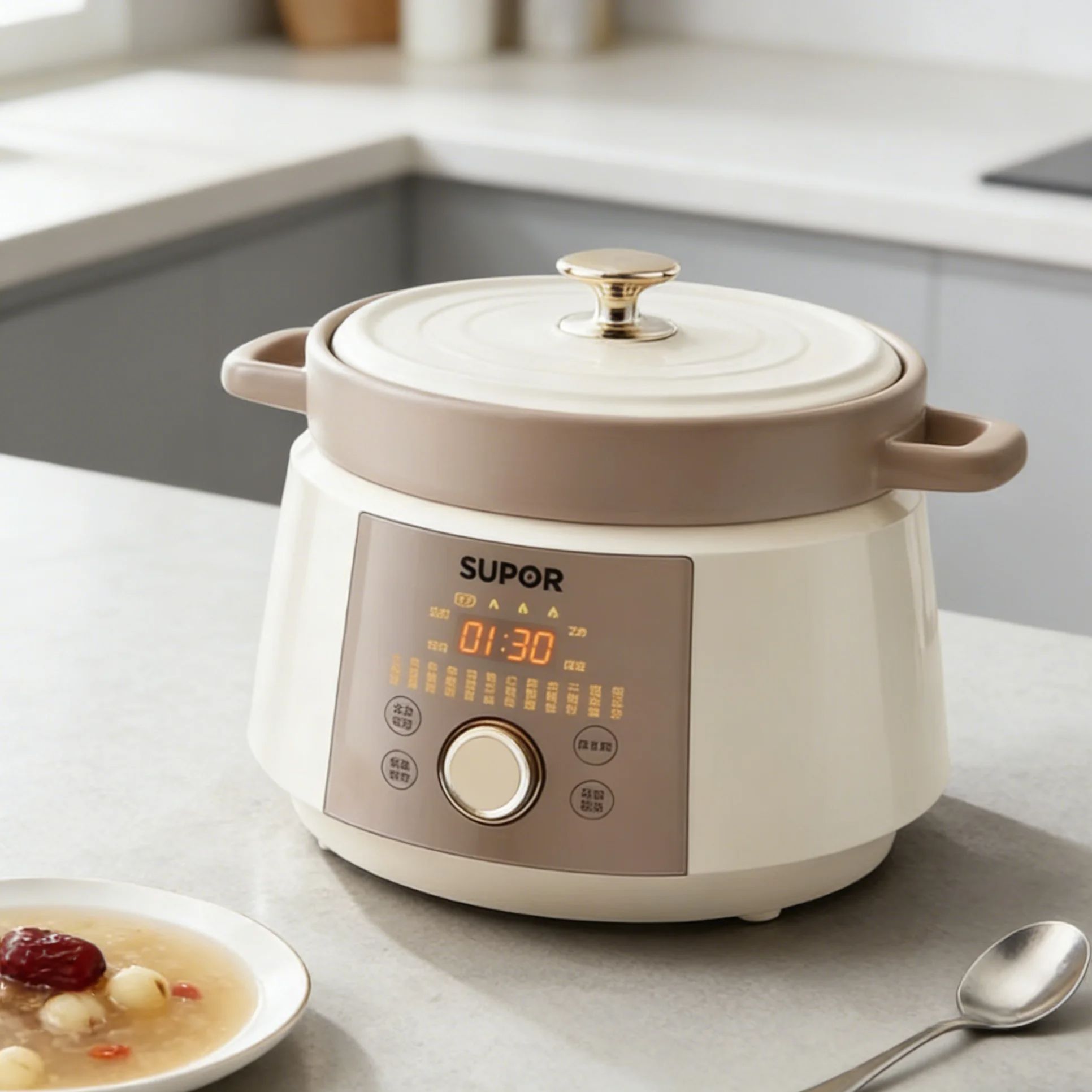 Elektryczny wolnowar ceramiczn – Kitchen Appliances Electric recenzja i cena