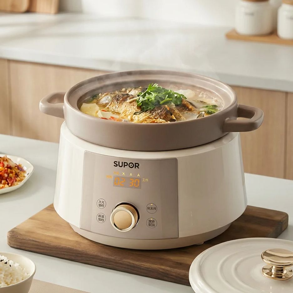 Elektryczny wolnowar ceramiczn – Kitchen Appliances Electric recenzja i cena